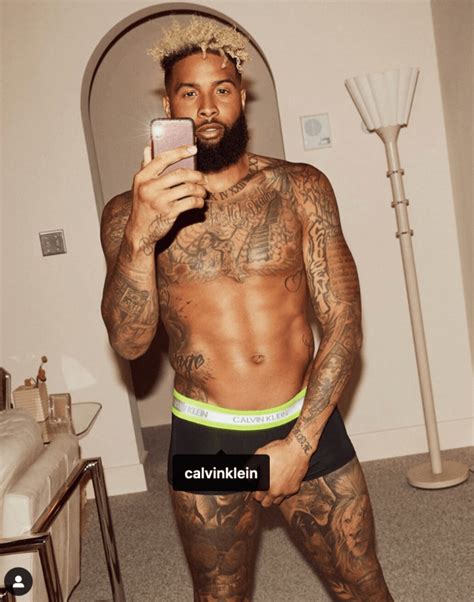 Take A Peek Behind Odell Beckham Jr Underwear Shoot Inside Jamari Fox