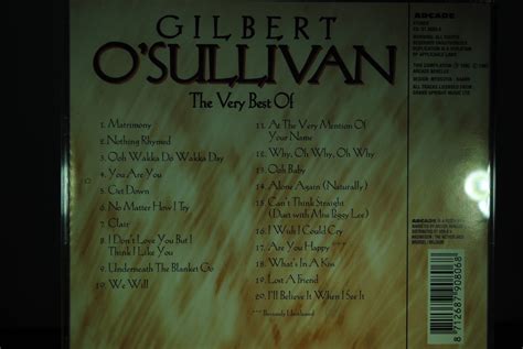 Gilbert Osullivan The Very Best Of