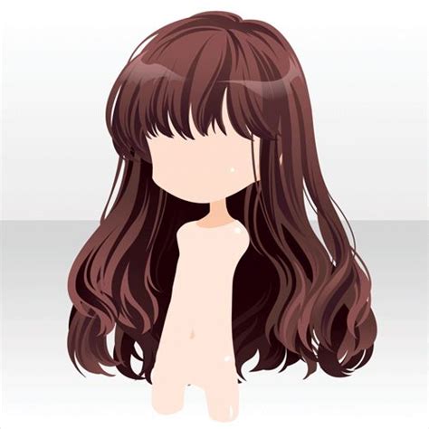 In manga or anime, you draw hair as a mass or a cloth. Sparkle ☆ Cocktail | @games - at Games - | Chibi hair ...