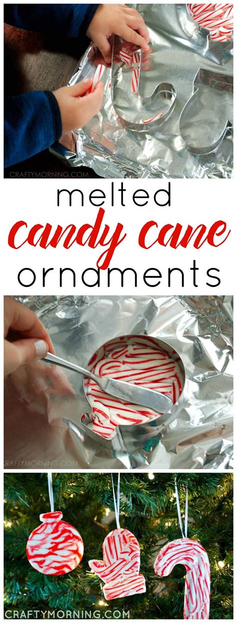 You can hang it to. Melted Candy Cane Christmas Ornaments | Funny christmas ...