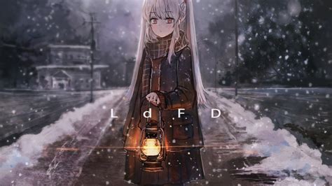 Snow Winter Anime Background We Offer An Extraordinary Number Of Hd