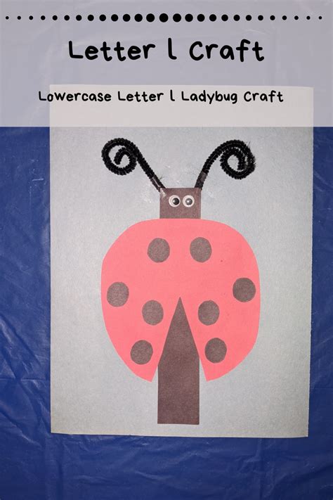 Lowercase Letter L Craft For Preschool Home With Hollie