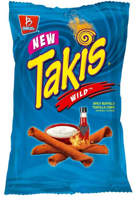 Takis Wild Spicy Buffalo Flavor Rolled Tortilla Chips 99 Oz