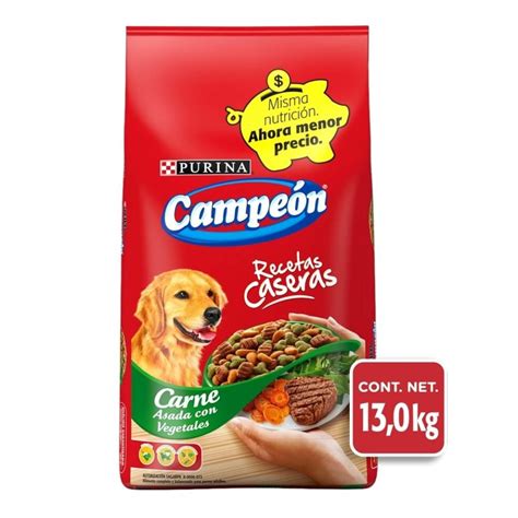 Alimento Para Perro Purina Campeón Recetas Caseras 13 Kg Walmart