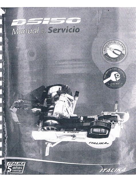 Manual De Servicio Italika Ds 150 Pdf