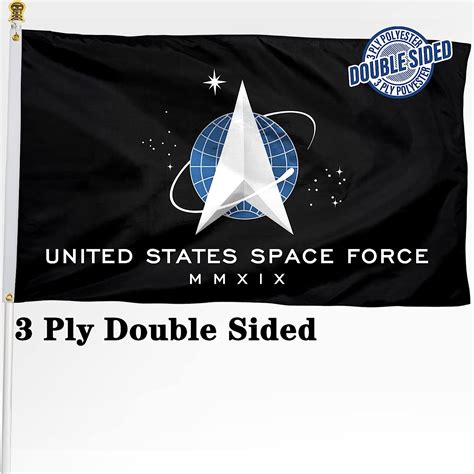 xifan premium double sided flag for united states space force heavy duty 3ply