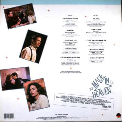 Made In Heaven Original Soundtrack Buy It Online At The Soundtrack To Your Life