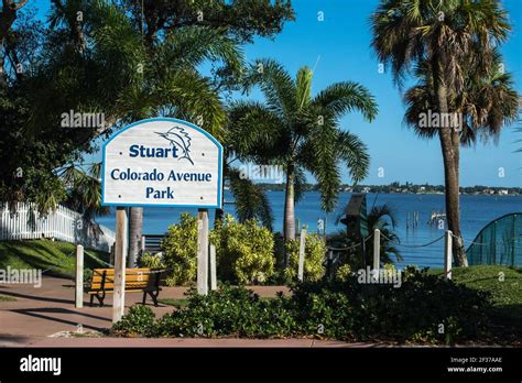 Downtown Historic Stuart Florida Scenes Along The Streets With