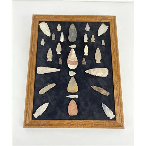 Collection Of Indian Arrowheads