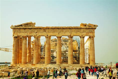 Parthenon At Acropolis In Athens Greece Editorial Stock Photo Image