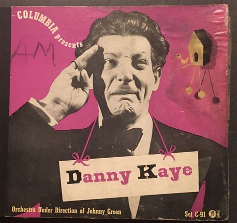Columbia Presents Danny Kaye 4 X Shellac 10” Records In Album C 91 78rpm Ebay