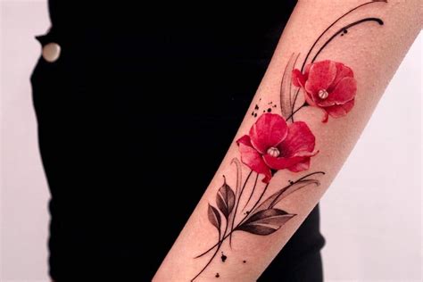 Poppy Flower Tattoo Meanings And 30 Design Ideas Nomi Chi