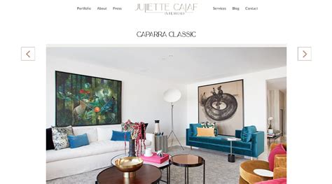 Juliette Calaf Interiors Glory And Brand