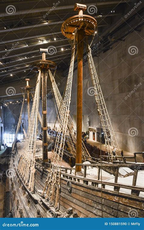 Vasa Ship Museum Stockholm Sweden Editorial Image Image Of