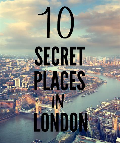 10 Best Secret Places In London The Spotahome Blog
