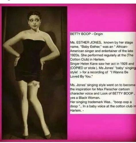 The Real Betty Boop Esther Jones Betty Boop The Real Betty Boop