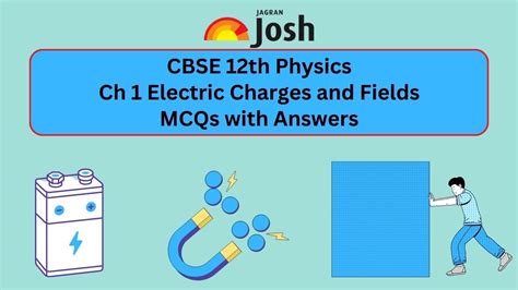 Electric Charges And Fields Class 12 Mcqs Cbse Physics Chapter 1