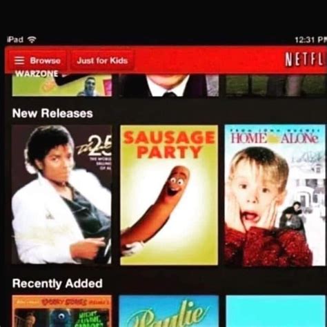 Netflix Party Michael Alone Party Sausage Jackson La Película Atopísimo