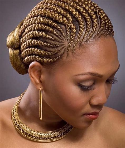 41 Cute And Chic Cornrow Braids Hairstyles Hair Styles African