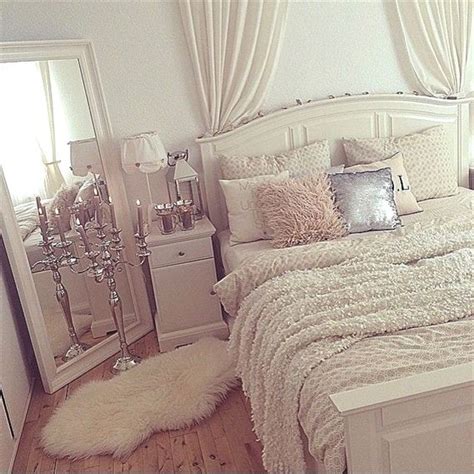 Check spelling or type a new query. White Bedroom Inspiration | Blush Accents | Silver Accents ...