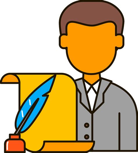 Novelist Clipart