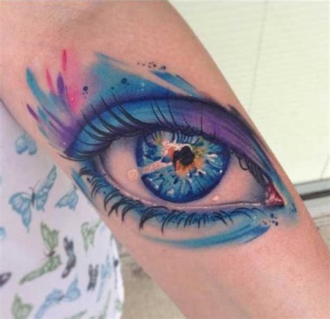 34 Astonishingly Beautiful Eyeball Tattoos Tattooblend Realistic