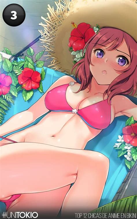 Top 12 Chicas De Anime En Bikini •anime• Amino