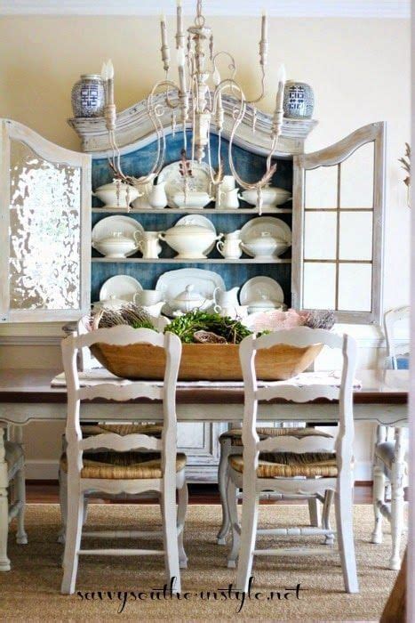Friday Favorites Blue And White Forever French Country Dining Room