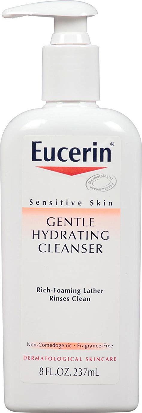 Eucerin Gentle Hydrating Foaming Cleanser Fragrance Free Gentle