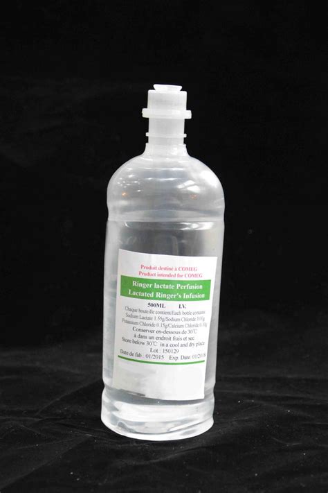 Lactated Ringers Infusion Ringers Lactate 500ml China Manufacturer