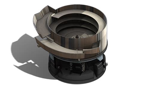 When drawing something realistically, we're depicting what a 3d object will look like on paper. Vibratory bowl feeder | 3D CAD Model Library | GrabCAD
