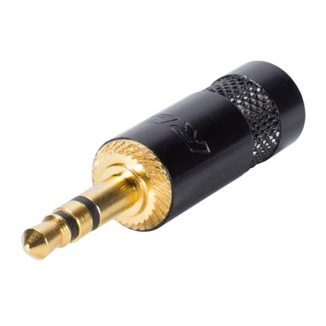 Neutrik Rean Nys231bg Ll Male Stereo Jack 35mm Connector Gold Plated
