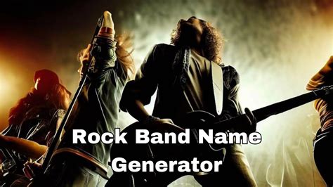 Rock Band Name Generator For 2023