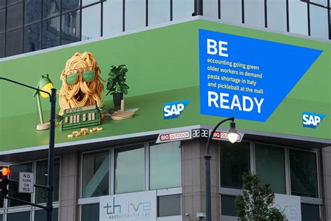 Sap Used Ai To Make New Ooh Ads Daily For A Rapidly Moving World Ad