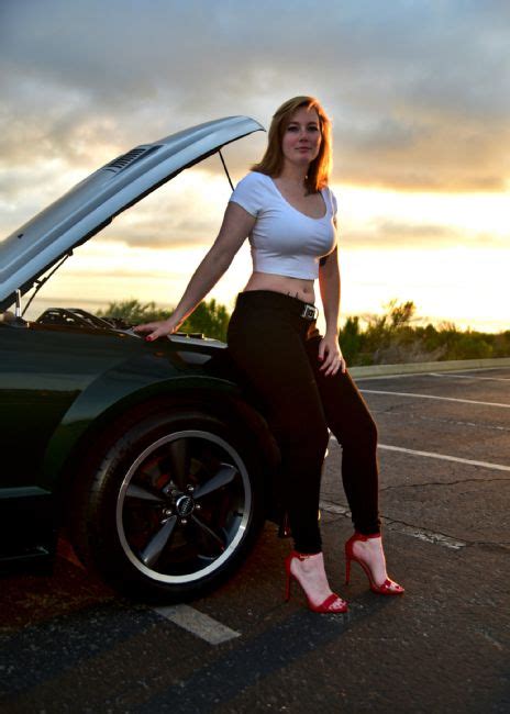 Ultimate Cars And Bikes Babe Of The Day Alley Johnston