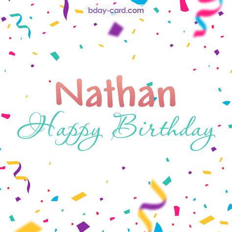 Birthday Images For Nathan 💐 — Free Happy Bday Pictures And Photos