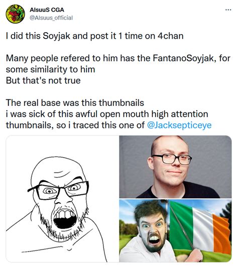 An Origin For One Of The Most Infamous Soyjak Variants Soy Boy Face