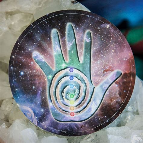 Healing Hand Stickers for ancient protection and well being | Hand