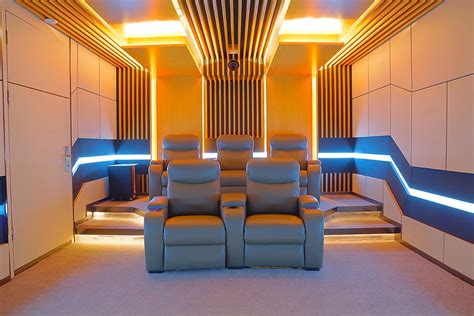 Three Of The Best Home Theaters From The Electronic House 2017 Home Of