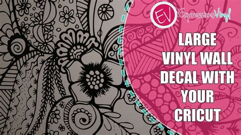 How do you apply multiple layers of vinyl. How to create a large vinyl wall decal in Cricut Design ...