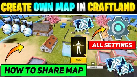 How To Create Own Map In Craftland Craftland Map Kaise Banaen