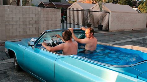 Hot Tub Cadillac Friends Hope To Set World Record For Fastest Hot Tub Car Youtube