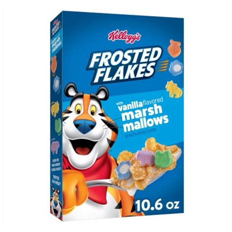 Kelloggs® Frosted Flakes With Vanilla Flavored Marshmallows Cereal 10