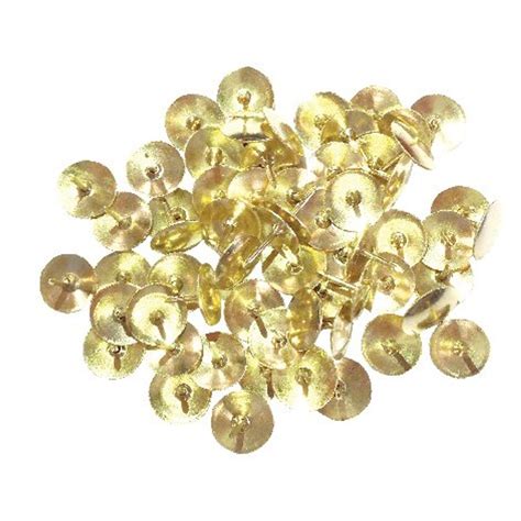 Brass Drawing Pins 11mm 1000 Pack 34241