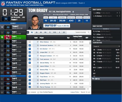 The fantasy footballers bring you more offseason fantasy football content to feed your need! 8 Fantasy Football Mock Draft Sites