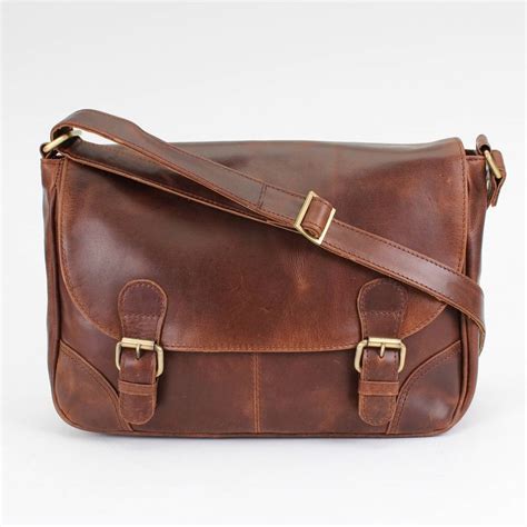Camden Oiled Leather Satchel By The Leather Store