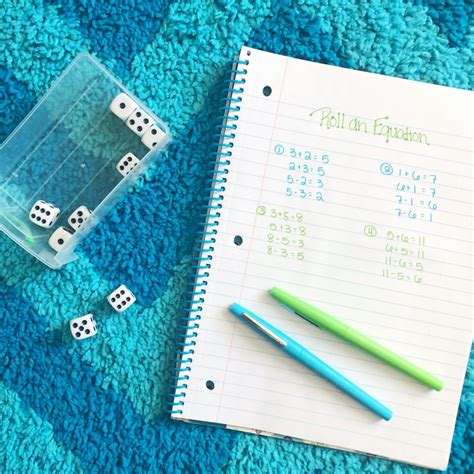 6 Dice Games For Math That Are Simple And Fun Freebie The Average Teacher