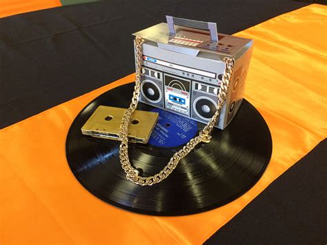 "Fresh Prince" Theme Birthday Party Centerpieces | Prince baby shower