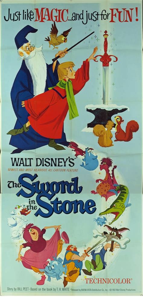 Sword In The Stone Poster Walt Disney Movies Disney Movie Posters