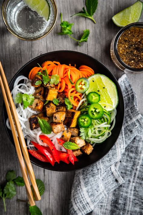 Thai Style Spiralized Veggies with Tofu - Most Popular Ideas of All Time